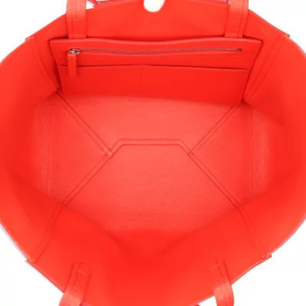 Celine red bag leather shoulder - Picture 6 of 8